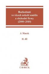 Rozhodnutí ve věcech nekalé soutěže a obchodní firmy (2000-2010) - II.