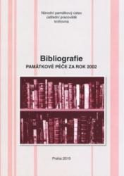 Bibliografie památkové péče za rok 2002