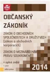 Občanský zákoník, zákon o obchodních společnostech a družstvech (o obchodních korporacích), zákon o mezinárodním právu soukromém