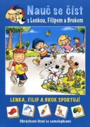 Lenka, Filip a Brok sportují