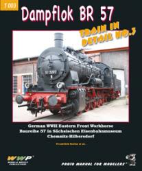Dampflok BR 57 in detail