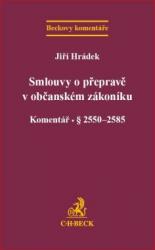 Smlouvy o přepravě v občanském zákoníku. Komentář