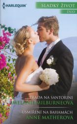 Kniha Zrada na Santorini / Usmíření na Bahamách Zrada na Santorini / Usmíření na Bahamách