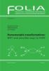 Homomorphic Transformations: Why and possible ways to How