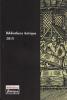 Bibliotheca Antiqua 2015