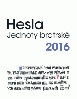 Hesla Jednoty bratrské 2016